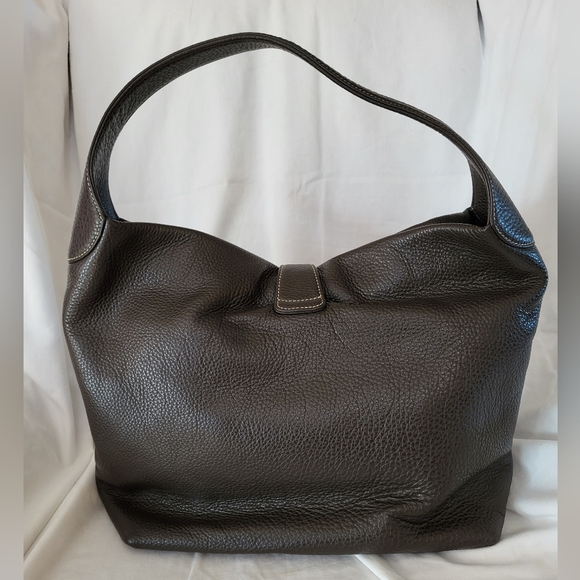 Dooney & Bourke brown hobo purse. - Picture 2 of 13